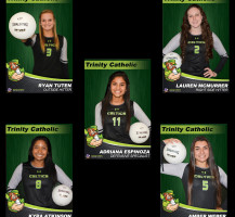 TCHS Volleyball 2015 Senior Banners