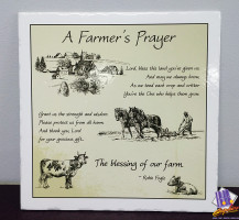 Farmers Prayer Tile