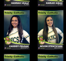 TCHS Cheer – Senior Banners 2015