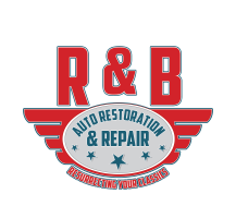 R & B Auto Restoration & Repair Logo Design
