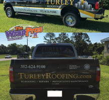 Turley Roofing Truck