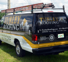 Turley Roofing Van