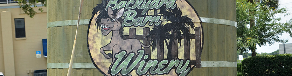 Backyard Barn Winery & Microbrewery Water Barrel